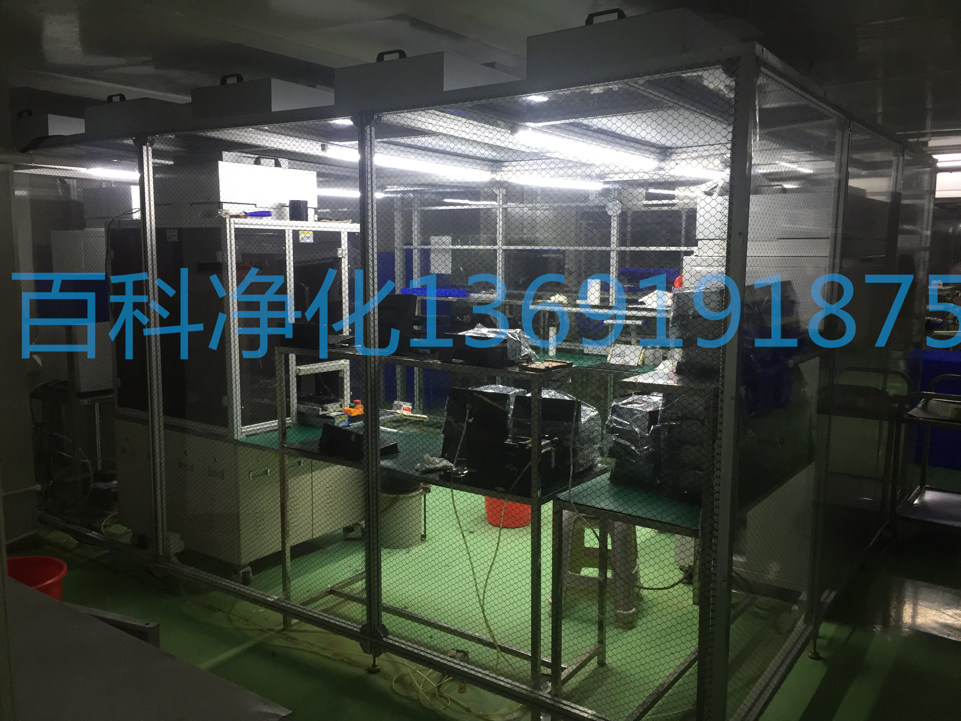 平移推拉門百級(jí)潔凈棚生產(chǎn)安裝廠家
